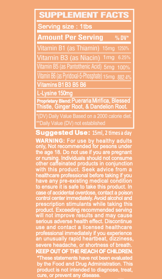 Vitamin Liquid Appetite Support with Blessed Thistle