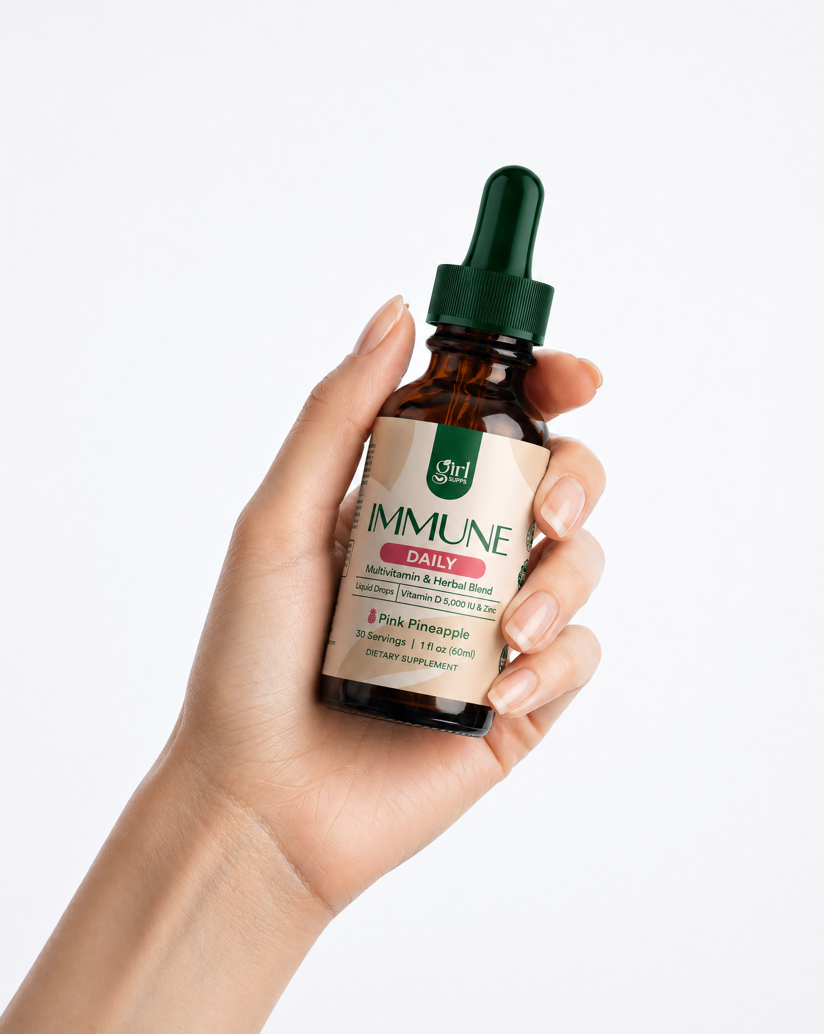 Immune Daily Drops – Vitamin D3 5000 IU + K2