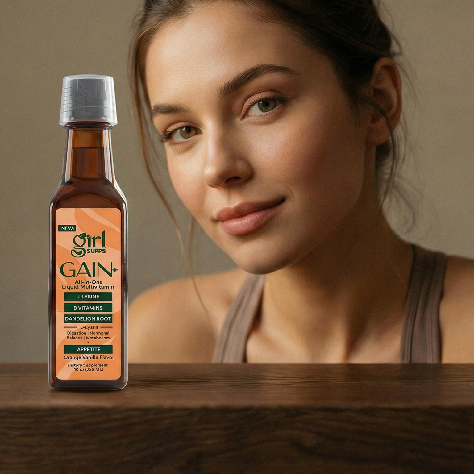 Liquid Vitamin Appetite Support (with Blessed Thistle and B Vitamins) for Women