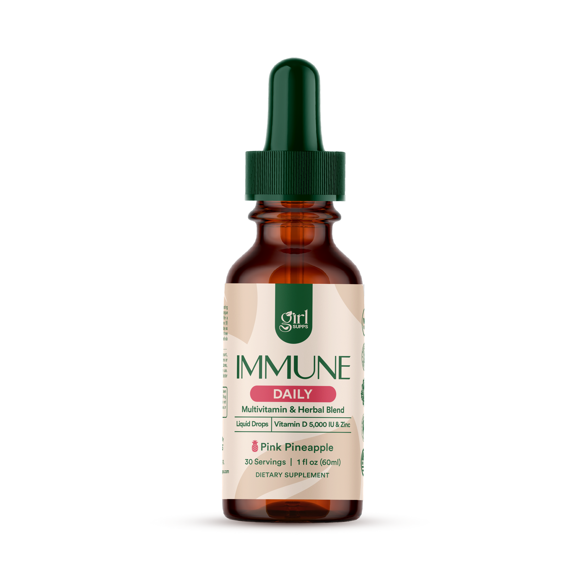 Immune Daily Drops – Vitamin D3 5000 IU + K2