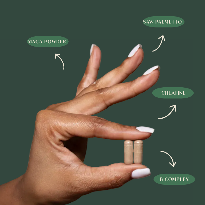 ingredients include maca b complex