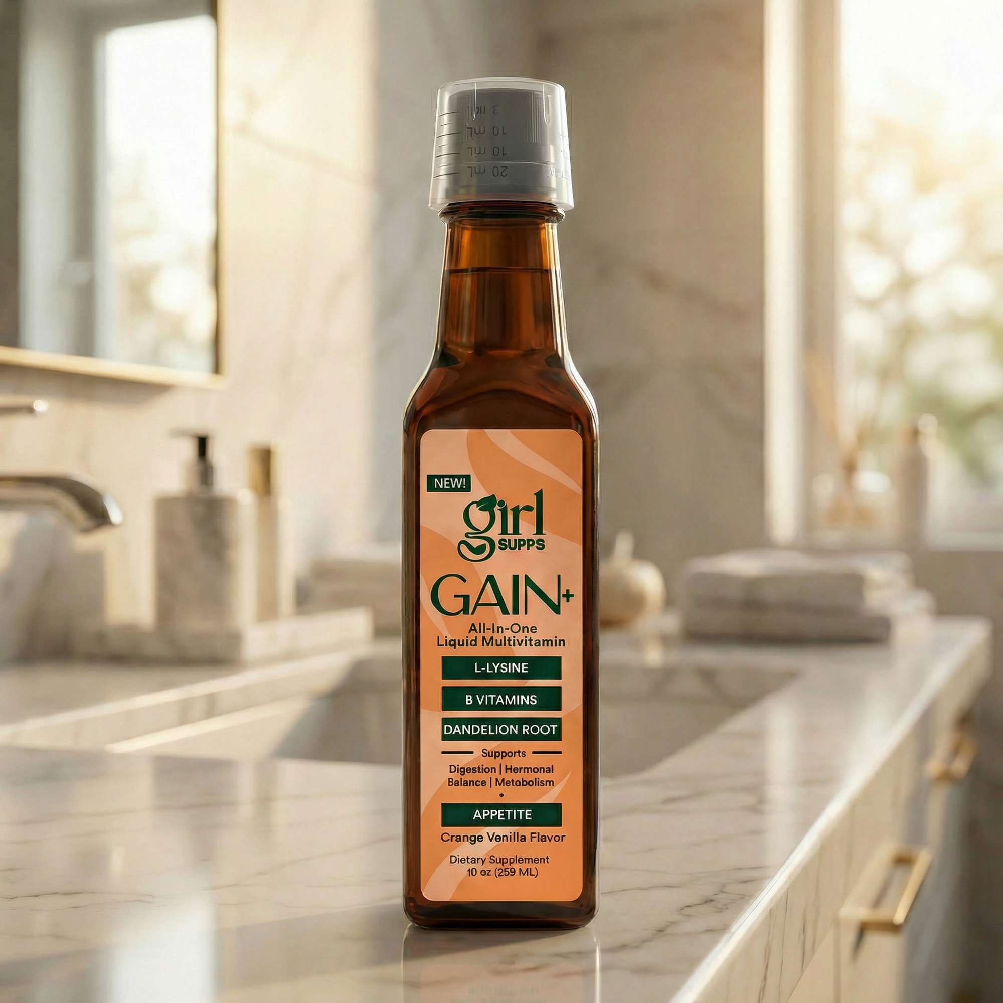 Liquid Vitamin Appetite Support (with Blessed Thistle and B Vitamins) for Women